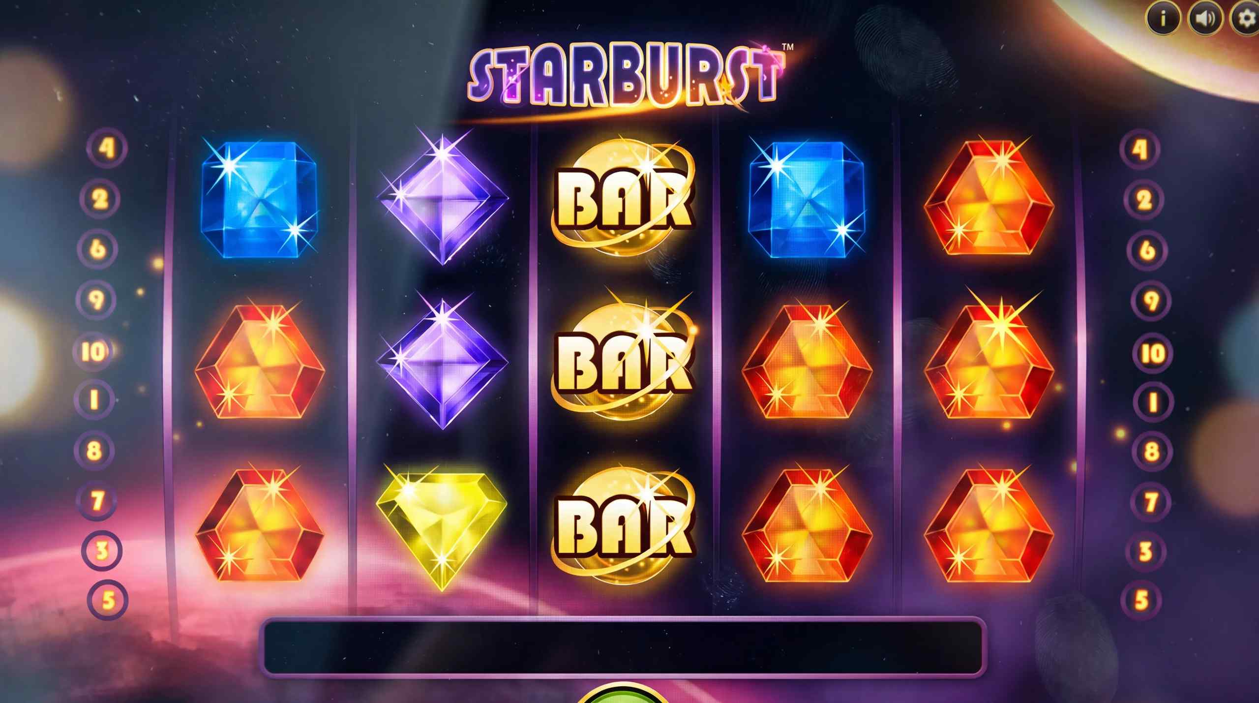 The iconic NetEnt slot Starburst